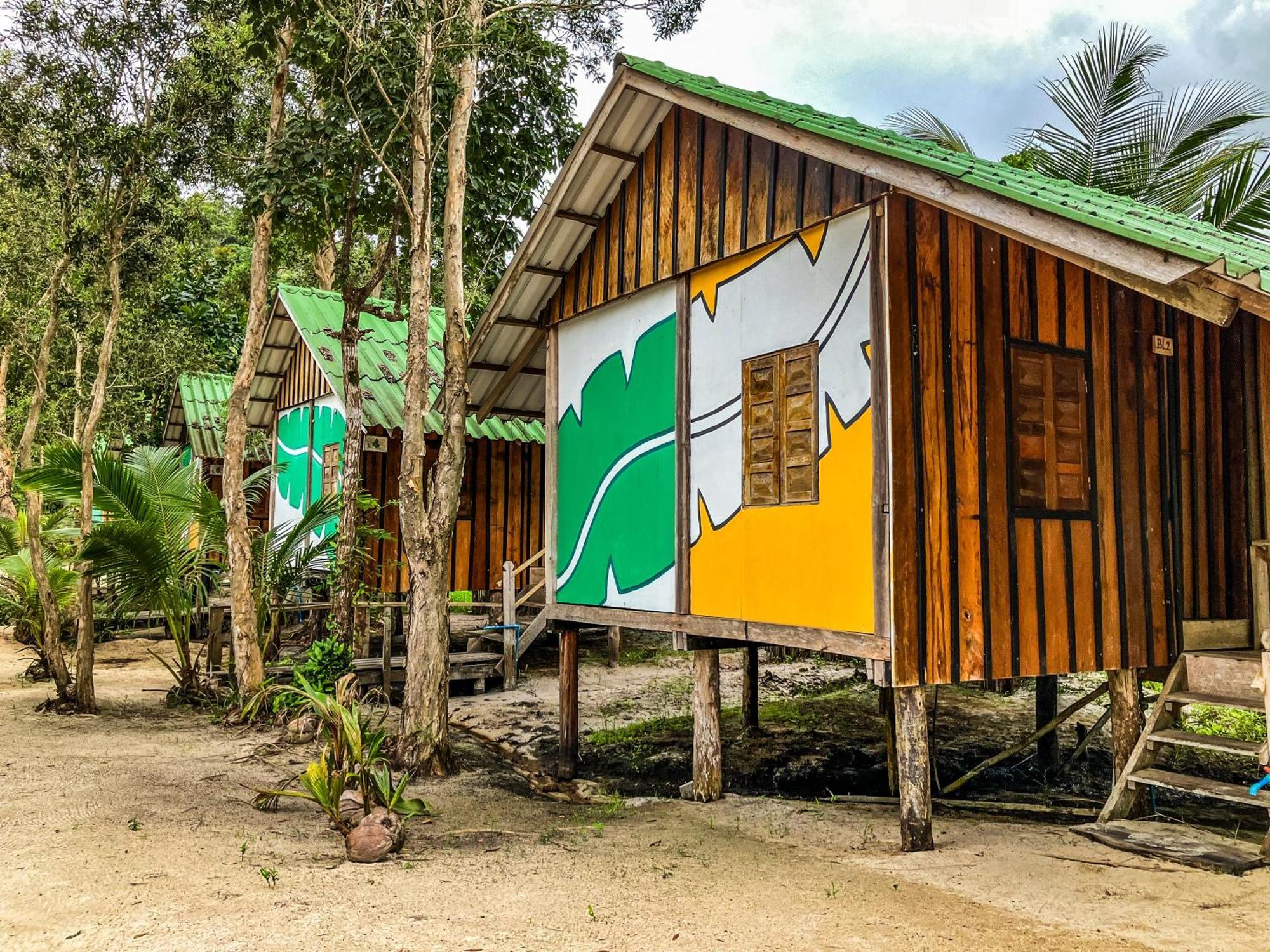 팜 비치 방갈로 리조트 Prek Svay Village 외부 사진